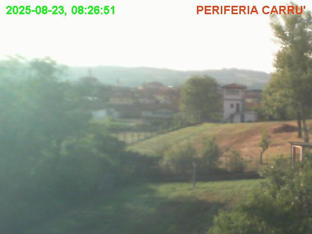 immagine della webcam nei dintorni di San Giacomo di Roburent: webcam Carrù